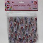 VALENTINES DAY ZIPPER BAGS 20 PACK
