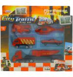 CITY AND TRAFFIC PLAY SET 6 PACK