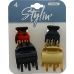 HAIR SMALL CLIPS 4 PACK