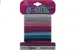 CLASP FREE HAIR TIES FOR KIDS 24PC