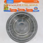 STAINLES STEEL BOWL 2 PACK XXX  
