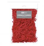 RED CRINKLE PAPER