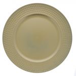PLATE CHARGER ROUND GOLD 13 IN