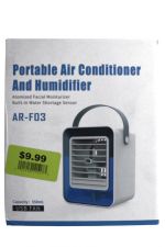 9.99 PORTABLE AIR CONDITIONER AND HUMIDIFIER