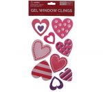 VALENTINES DAY WINDOW CLINGS