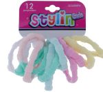 SMALL BOW PONYHOLDERS 12 PACK  XXX DIS