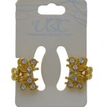 GOLD BUTTERFLY HAIR CLIPS 2 PACK