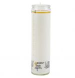 WHITE CANDLE 8 INCH