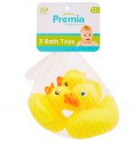 BABY CARE 3 PACK MINI BATH TOYS