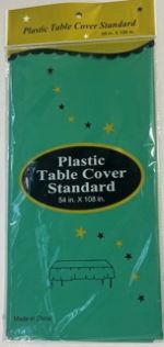 GREEN TABLE COVER