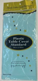 BABY BLUE TABLE COVER