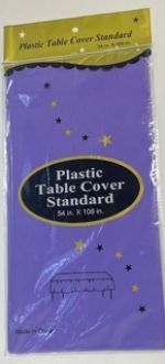PURPLE TABLE COVER
