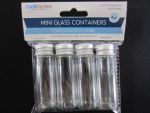 17ml Mini Glass Containers x4 XXX