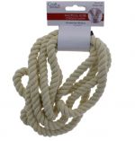 NATURAL COTTON ROPE 7.5 FT XXX
