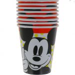 MICKEY MOUSE CUP 8 PACK 9 OZ  