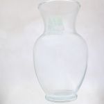 7.99 CLEAR VASE 11 INCH  