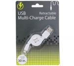 ID53D59PHONE RETRACTABLE USB MULTI-CHARGE CABLE