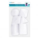 FOAM ASSORTED SHAPES 6 PACK