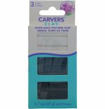 CRAVERS CLAY 3 PACK MODELING CLAY WHITE BLACK 0.7 OZ
