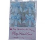 BLUE BABY THEMED FAVOR BOXES 6 COUNT