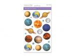 THE PLANETS PAPER CRAFT STICKER HOLOGRAPHIC  