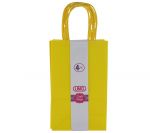 YELLOW SMALL CRAFT BAG 4 COUNT 13X8X21CM