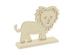 LION WOOD CRAFT DIY 3D SHAPE  
