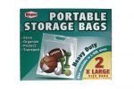 PORTABLE STORAGE BAGS 2 XL BAGS  