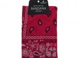 Fuchsia Bandana 100 Cotton Versatile Large Paisley Bandanas in Pack of 1