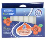 CANDLE 8 PC 4 INCH