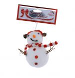 SNOWMAN WITH SCARF
