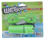 GOGGLES WITH WATERPROOF CAPSULE