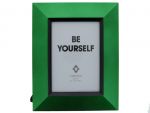 BLACK AND GREEN FRAME 5X7