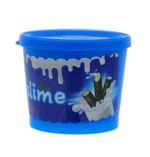 BLUE CONTAINER WITH SLIME