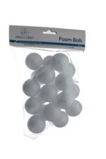 20ct Polyfoam Balls 1.5in 3.8cm  