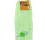 HAND TOWEL WITH FLOWER 13 INCH X 28 INCH