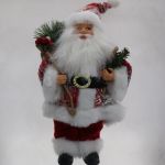 MEDIUM SANTA CLAUSE WITH GIFT AND SLEIGH