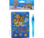 PAW PATROL NOTEBOOK WITH PEN  