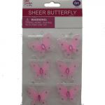 PINK BUTTERFLY 6 PACK