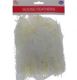 GOOSE FEATHER 3-5 INCHES 12 PACK