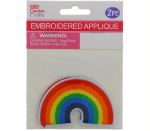 RAINBOW EMBROIDERED APPLIQUE