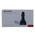 BC MASTER 4-PORT USB CAR CHARGER