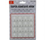 SUPER ADHESIVE HOOK 16 COUNT