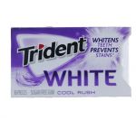 TRIDENT WHITE COOL RUSH GUM