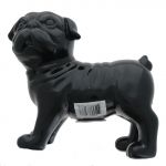 PUG GLASS PIGGY BANK