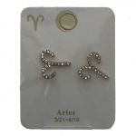 ARIES GOLD-SILVER EARING