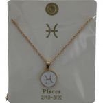 PISCES GOLD-SILVER NECKLACE