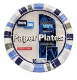 PAPER PLATES HEAVY DUTY 16 COUNT 8.62 INCH 926100