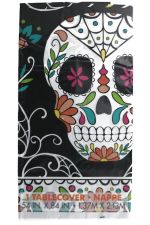 DIA LOS MUERTES TABLECOVER 54 X 84 INCH