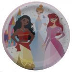 PRINCESS PLATE 9 INCH 8 PACK
